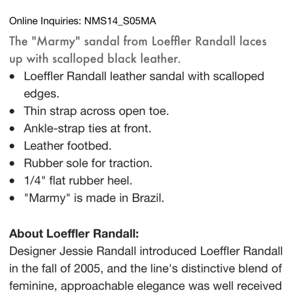 Loeffler Randall Marmy Sandals (Size 8) - Picture 3 of 8